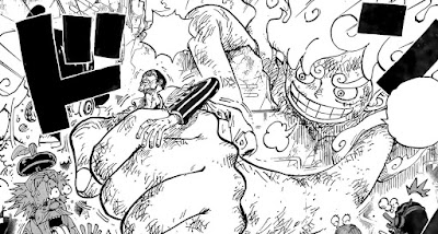 ワンピース 漫画 1092話ネタバレ ルフィ ギア5 巨人 ONE PIECE Chapter 1092 Luffy Gear 5