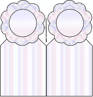 Light Blue, Lilac and Pink: Free Printables for your Quinceanera Party.