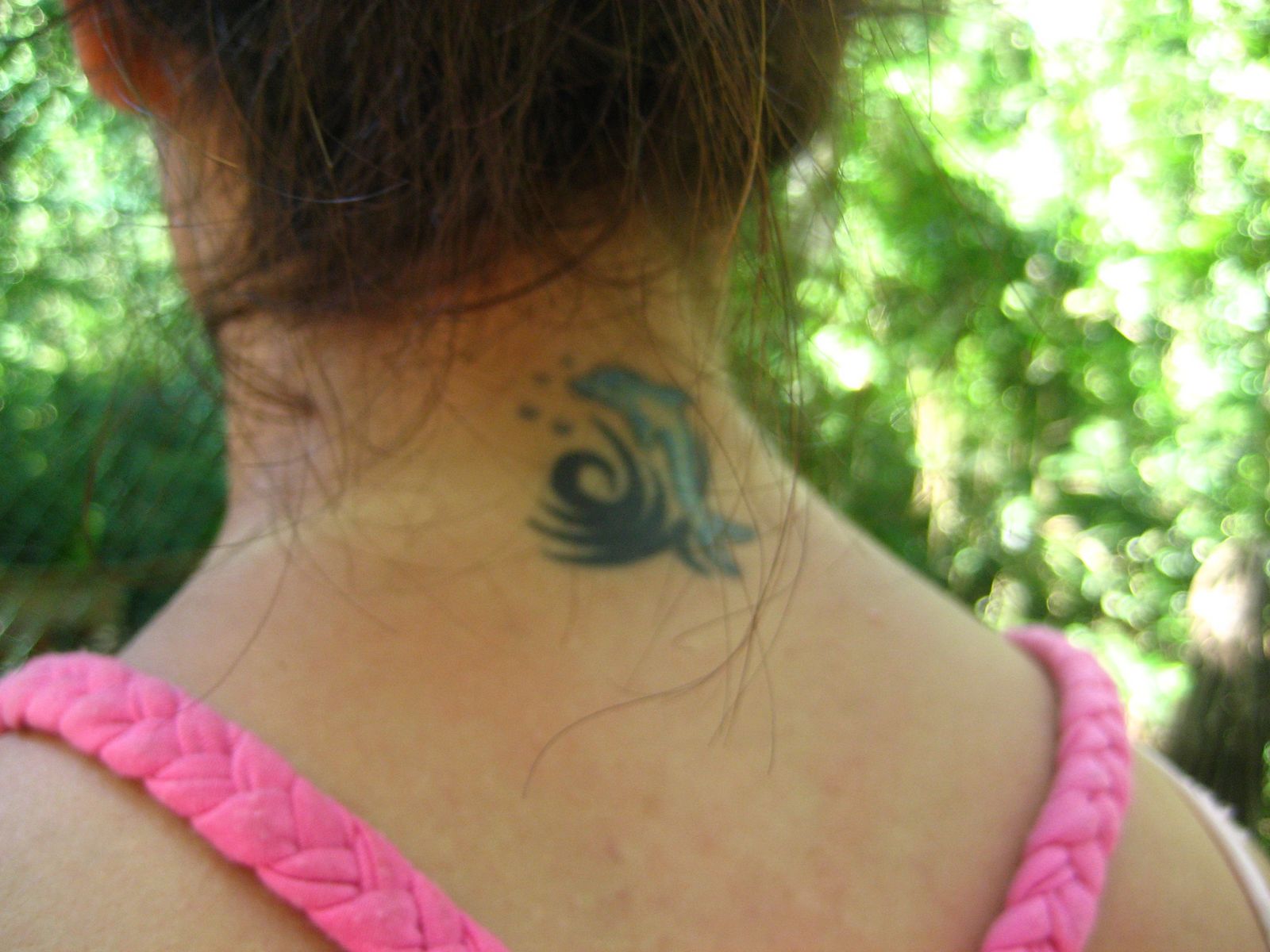 Neck Tattoos For Girls