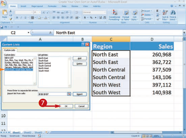 MS Excel : Create your own ORDER OR AUTO COMPLETE