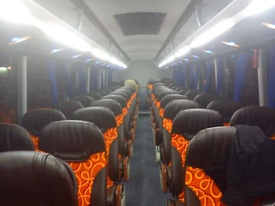 Interior Skybus Gemilang Nusantara