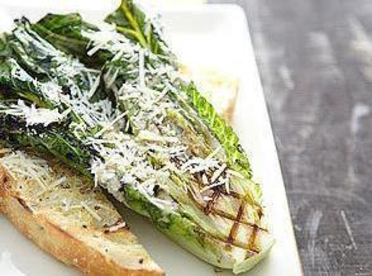 Grilled Caesar Salad