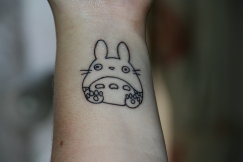 Anime Totoro tattoos