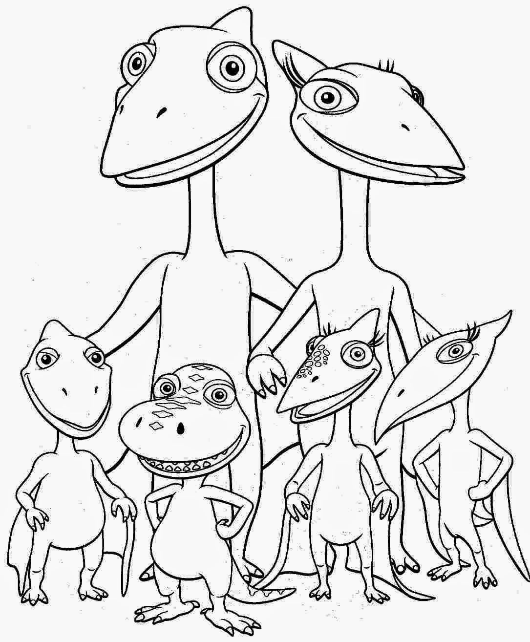 Download Coloring Pages: Dinosaur Free Printable Coloring Pages