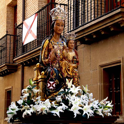 Resultado de imagen de VIRGEN DE LA ESPERANZA LOGROÑO