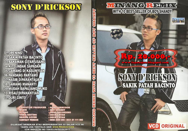 Sonny D'Rickson - Sakik Patah Bacinto (Album Minang Remix)