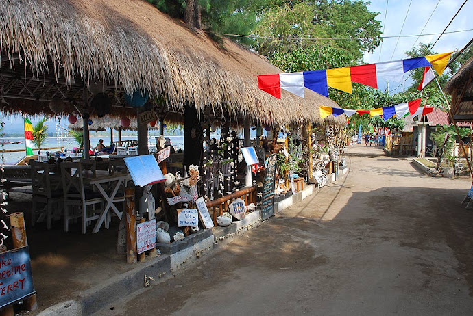 Restaurantes junto a la playa