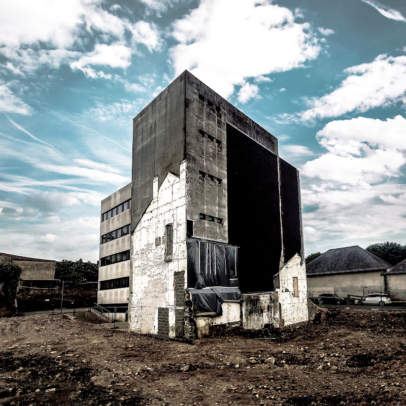 La Roche sur Yon, Construction, Demolition, Photographie, concrete, architecture