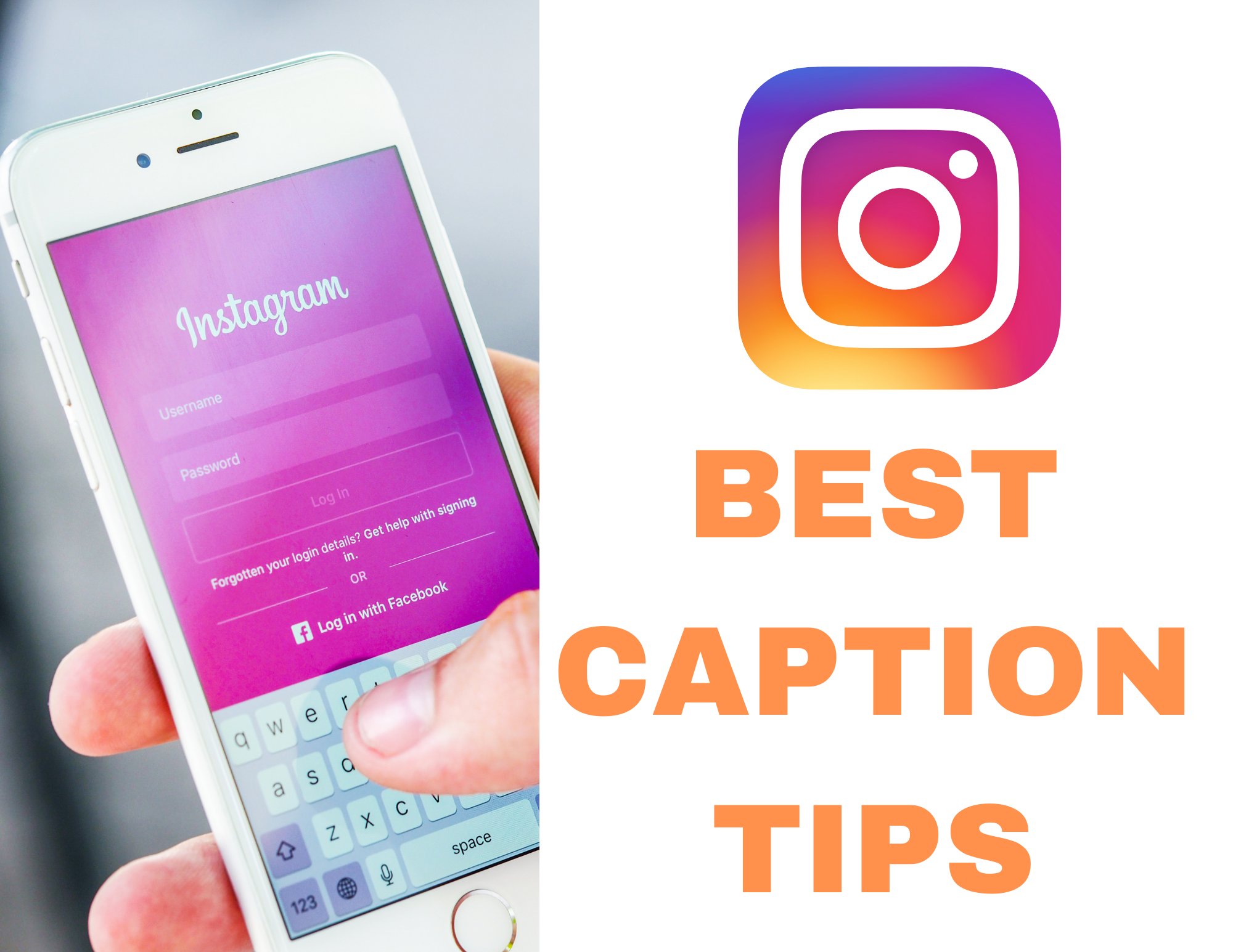 How to write instagram captions