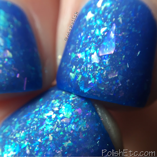 Ever After Polish - Flake It Up Collection - McPolish - Blue Hawaiian