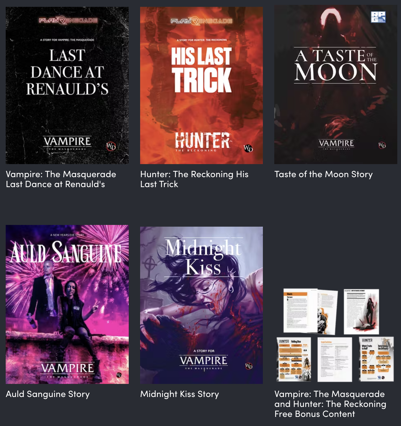 Embrace the night with this Vampire: The Masquerade RPG + card game bundle!  🧛👄 - Humble Bundle