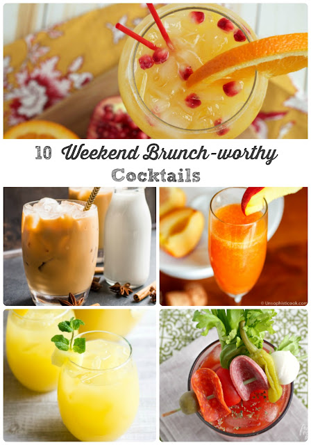 Raise a glass to the weekend with one of these 10 Weekend Brunch-worthy Cocktails. From tasty twists on the classics to unique concoctions that are sure to kick you out of that brunch cocktail rut!