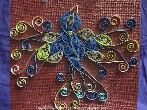 Quilled-Bird-Design