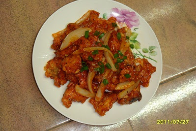 Julie Rosarina'®: ~ Resepi Ayam Korea : Yangnyeom Tong Dak