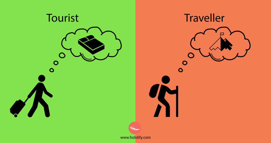 #11 Tourist Vs Traveller - 10+ Differences Between Tourists And Travellers