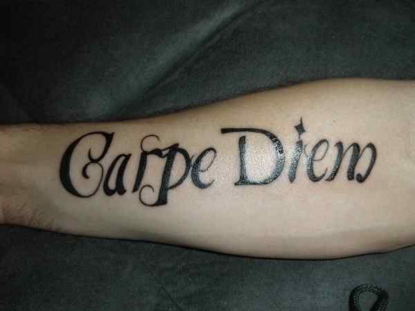 Full Carpe Tattoo