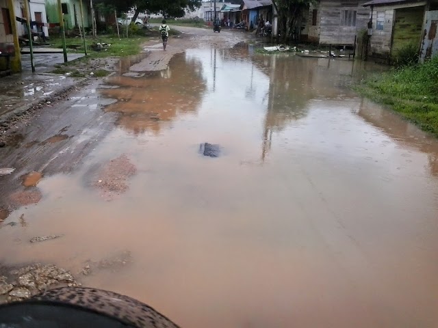 #Tabatinga-AM - Segundo dia de chuva intensa em TBT, sábado, 31/01