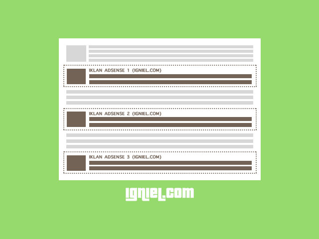 Cara Memasang Banyak Iklan AdSense Multiple Di Blogger