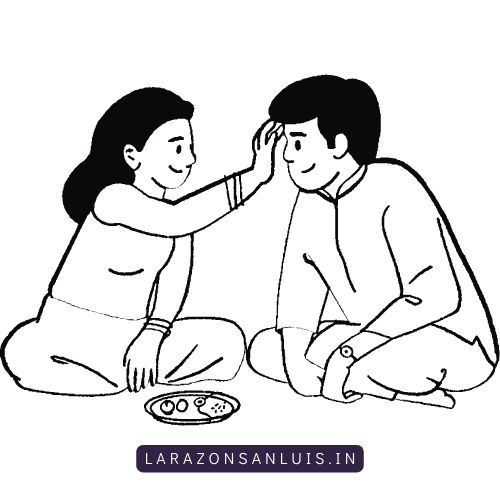 Raksha Bandhan drawing