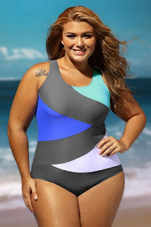 Costum de baie elegant marime XXL 