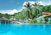 Pangkor Island Beach Resort located on an unspoilt tropical island of . (pangkor island beach resort ocen wing exterior)