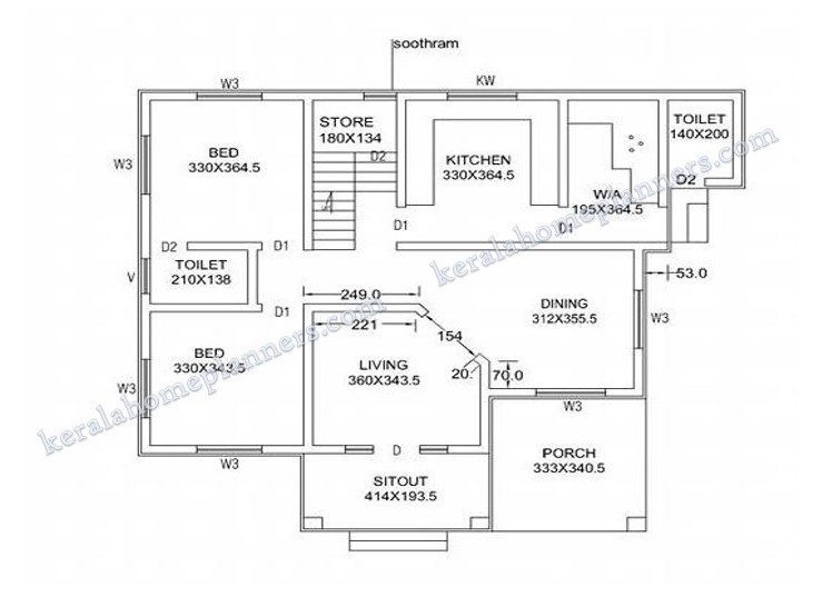  4  Bedroom  Stylish Home  Design  in 1820 Sqft with Free Plan  