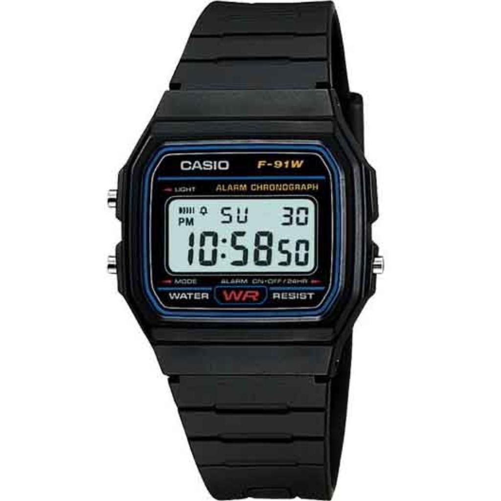 if you wear the casio f 91w watch a cheap widely available casio watch ...