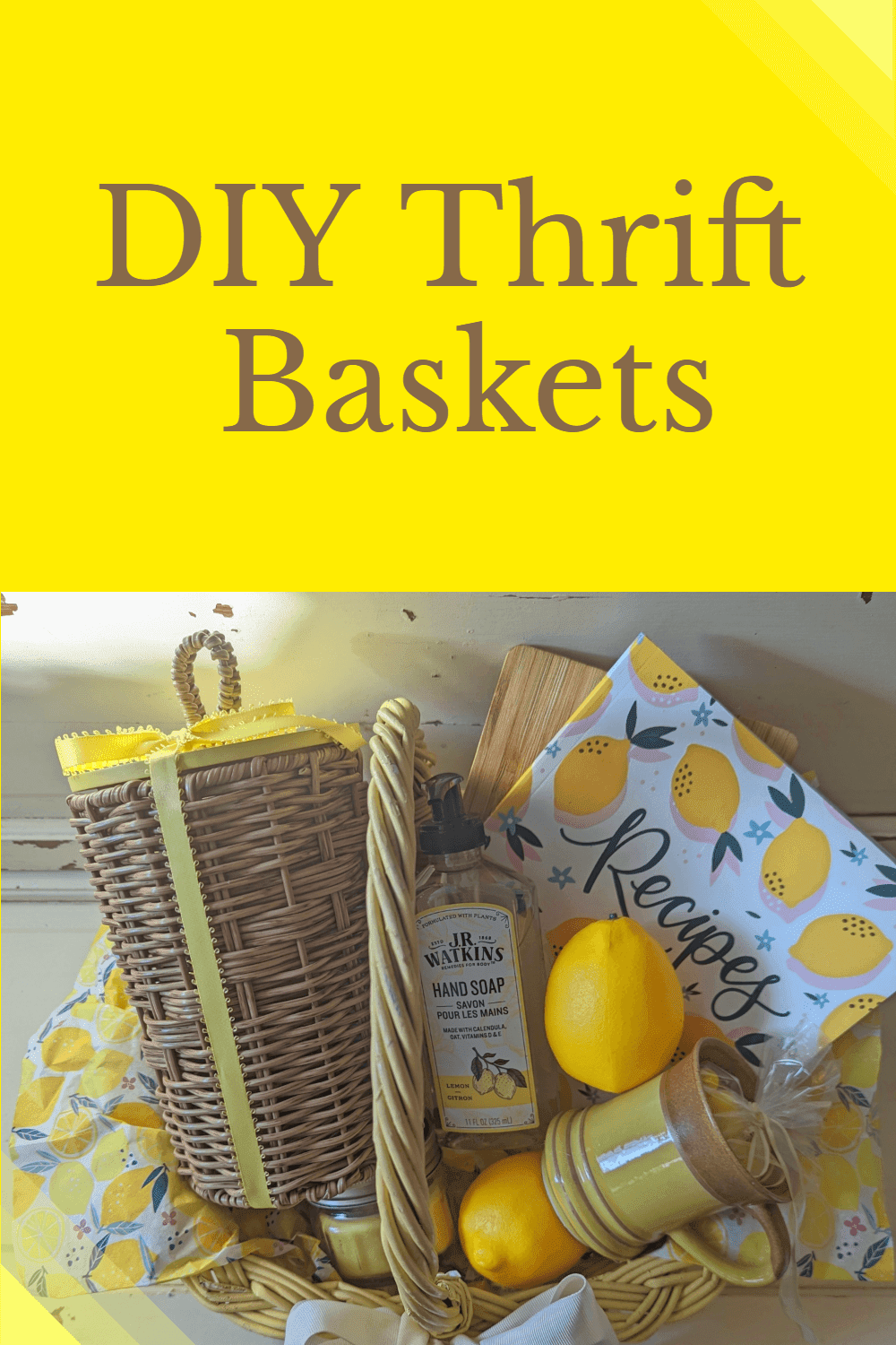 DIY Thrift Baskets