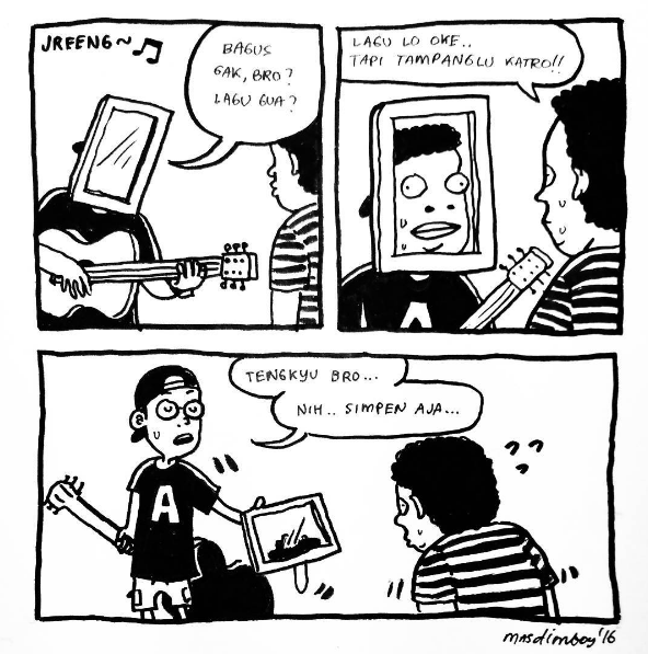 20 Komik Strip Lucu Kekinian Ini Bikin Ngakak Sampai Mules 