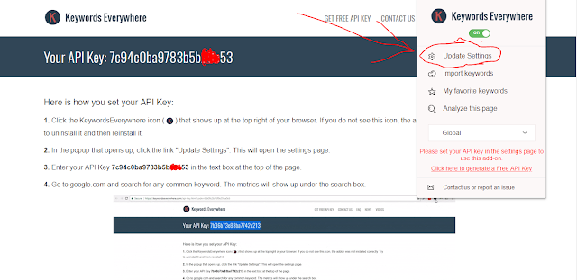 Keywords Everywhere - Keyword Tool