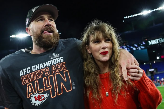 Taylor Swift Wore the Quintessential LA Spring Uniform in a Rare Home Video With Travis Kelce