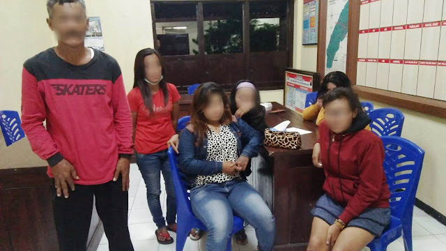 Mangkal di Bulan Ramadhan, Lima PSK dan Satu Pria hidung Belang Terjaring Razia