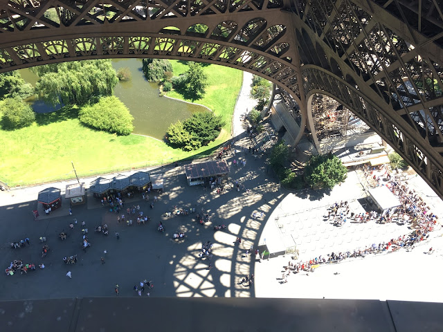 Eiffel tower paris view