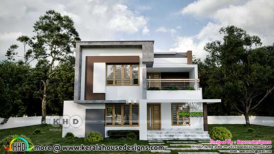 Flat Contemporary Villa Design