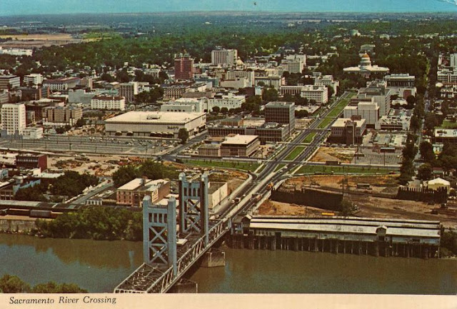 Vintage Sacramento Bridge Photo