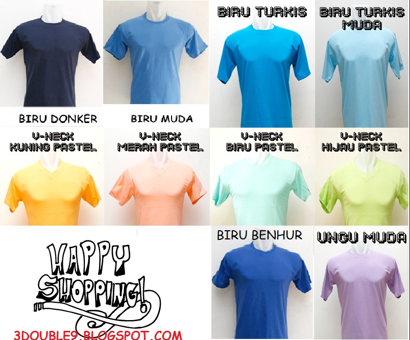 3double9 Shop Kaos Oblong