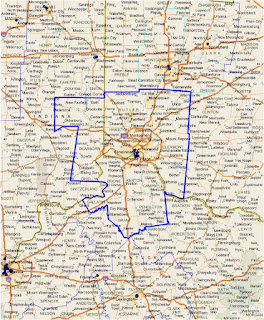 Map-Cincinnati, OH-Metro