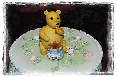 Custom Baby Shower Cakes on Sweet Shop   Truly Custom Cakery  Llc  Classic Pooh Baby Shower Cake