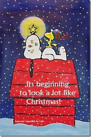 it is beginning to look a lot like Christmas