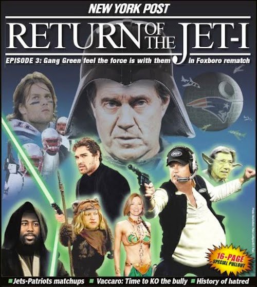 star wars jets pats.  the nearly eight-month history of the Ny+post+jets+patriots+star+wars