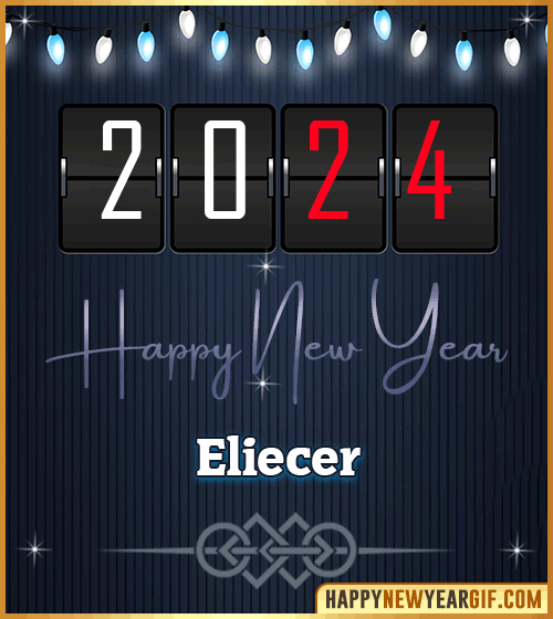 Happy New Year 2024 images for Eliecer