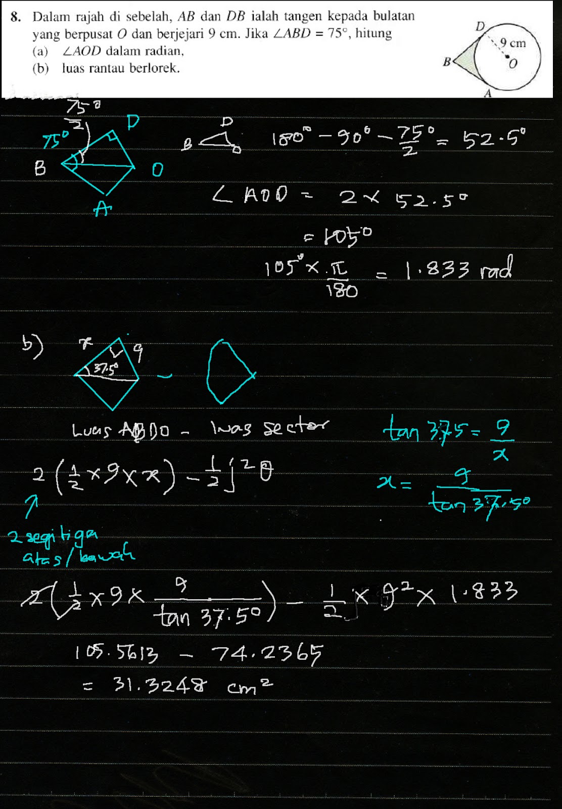 Soalan Matematik Tingkatan 4 Isipadu - Meteran l