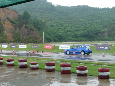 Subaru Impreza Test Drive at Shenzhen Shajing Xtreme Speedway