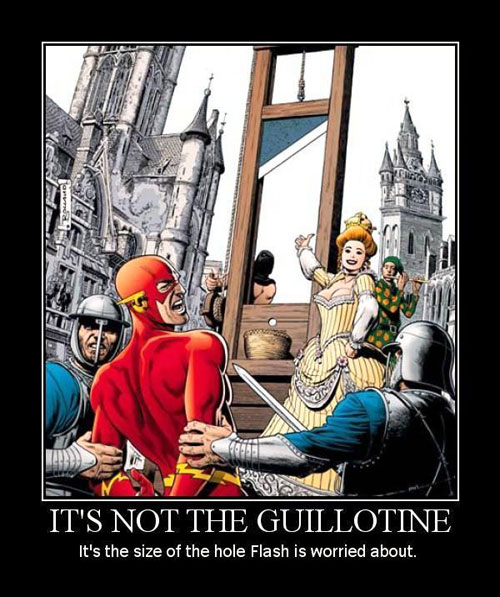 its not the guillotine