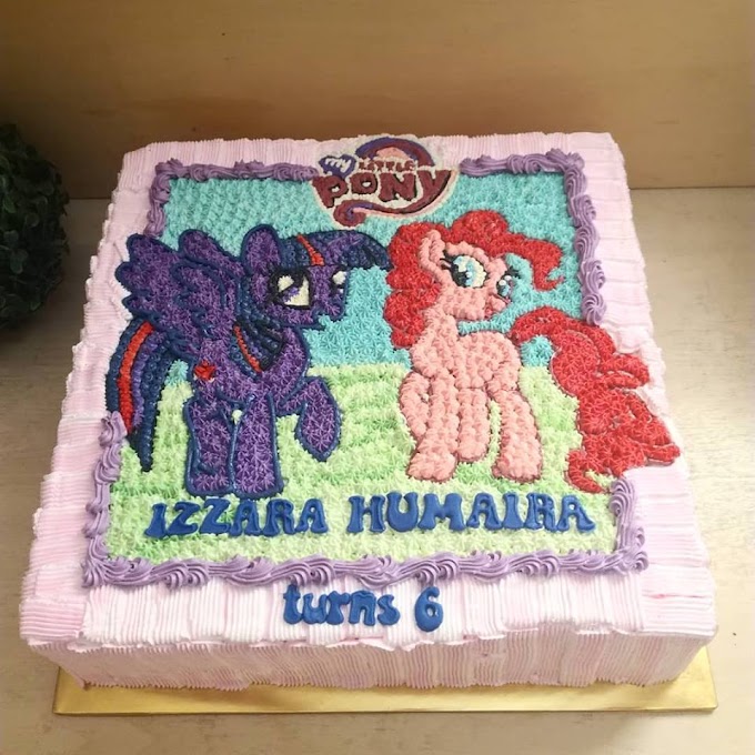 little pony cake