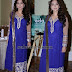 Juhi Chawla Blue Floor Length Salwar