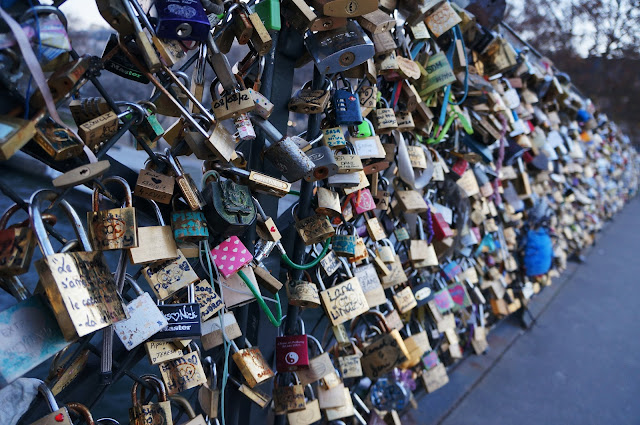 Ms Z's Paris Love Lock Bridge