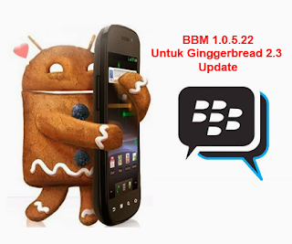 Download Update BBM Gingerbread Android  Download Update BBM Gingerbread Android 2.3 Versi 1.0.5.22 .Apk 15 Juni 2015