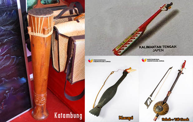 alat musik tradisional Kalimantan Tengah 