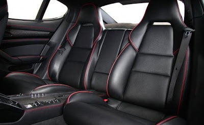 Panamera Black Edition interior
